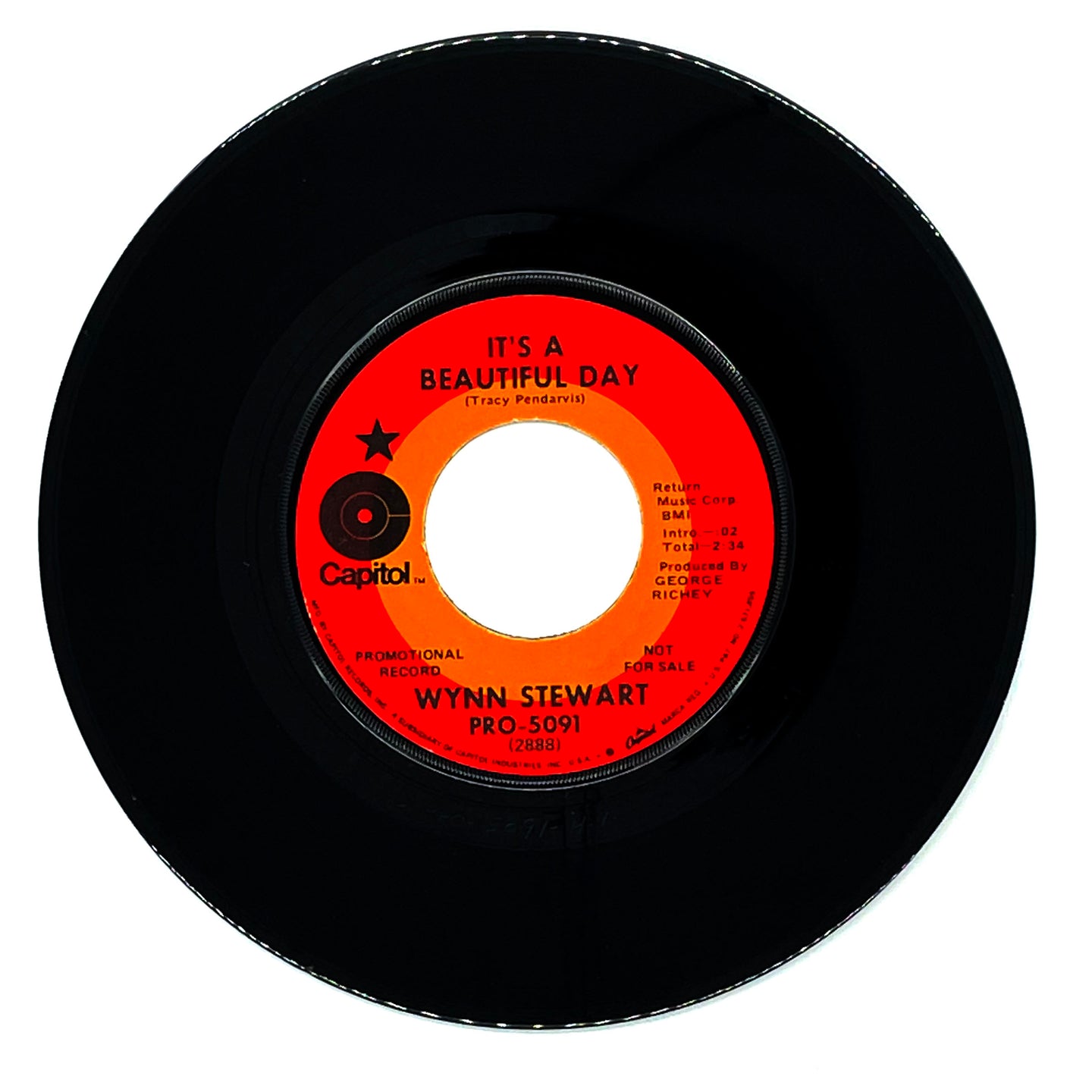 Wynn Stewart : IT'S A BEAUTIFUL DAY/ PRISONER ON THE RUN