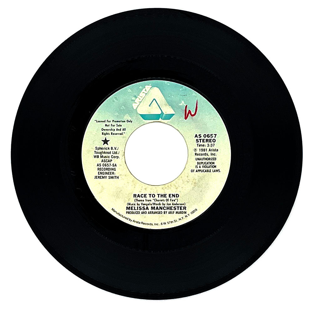 Melissa Manchester : RACE TO THE END/ RACE TO THE END