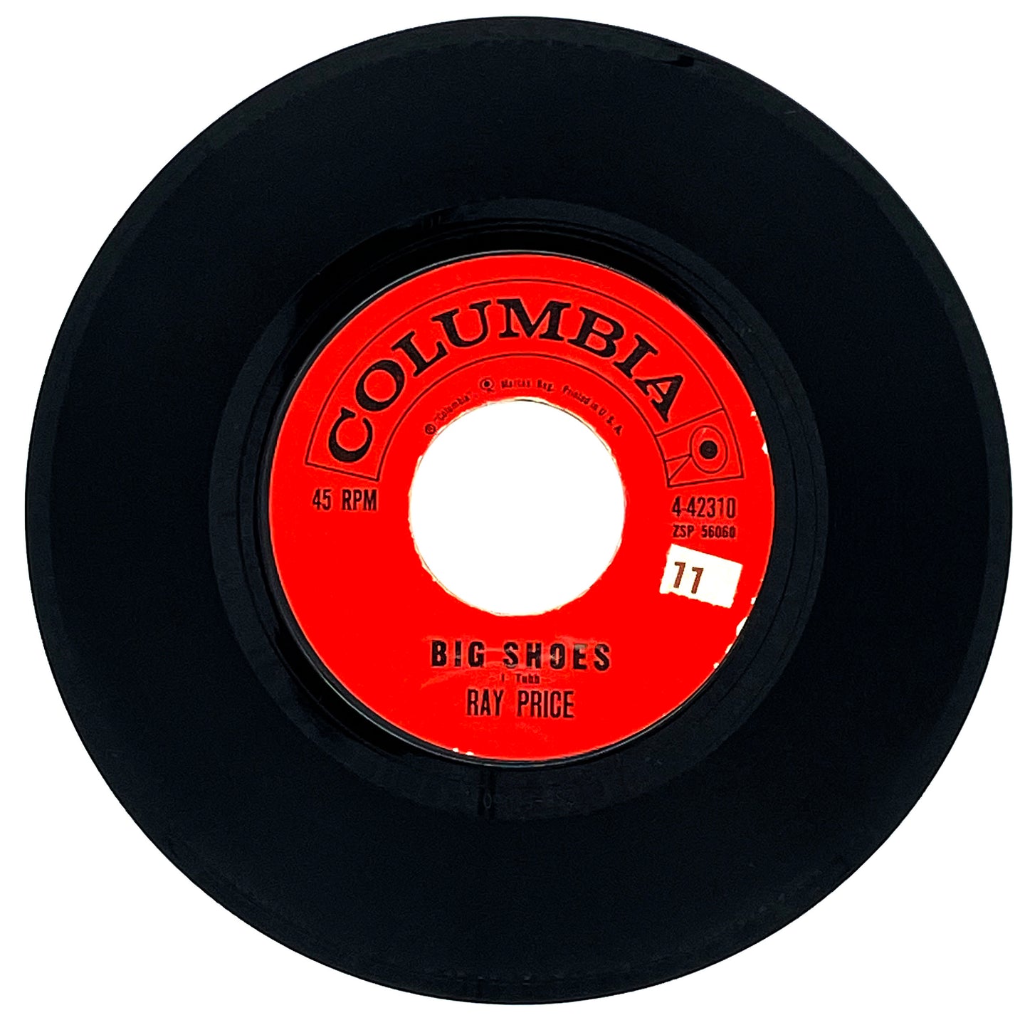 Ray Price : BIG SHOES/ I'VE JUST DESTROYED THE WORLD