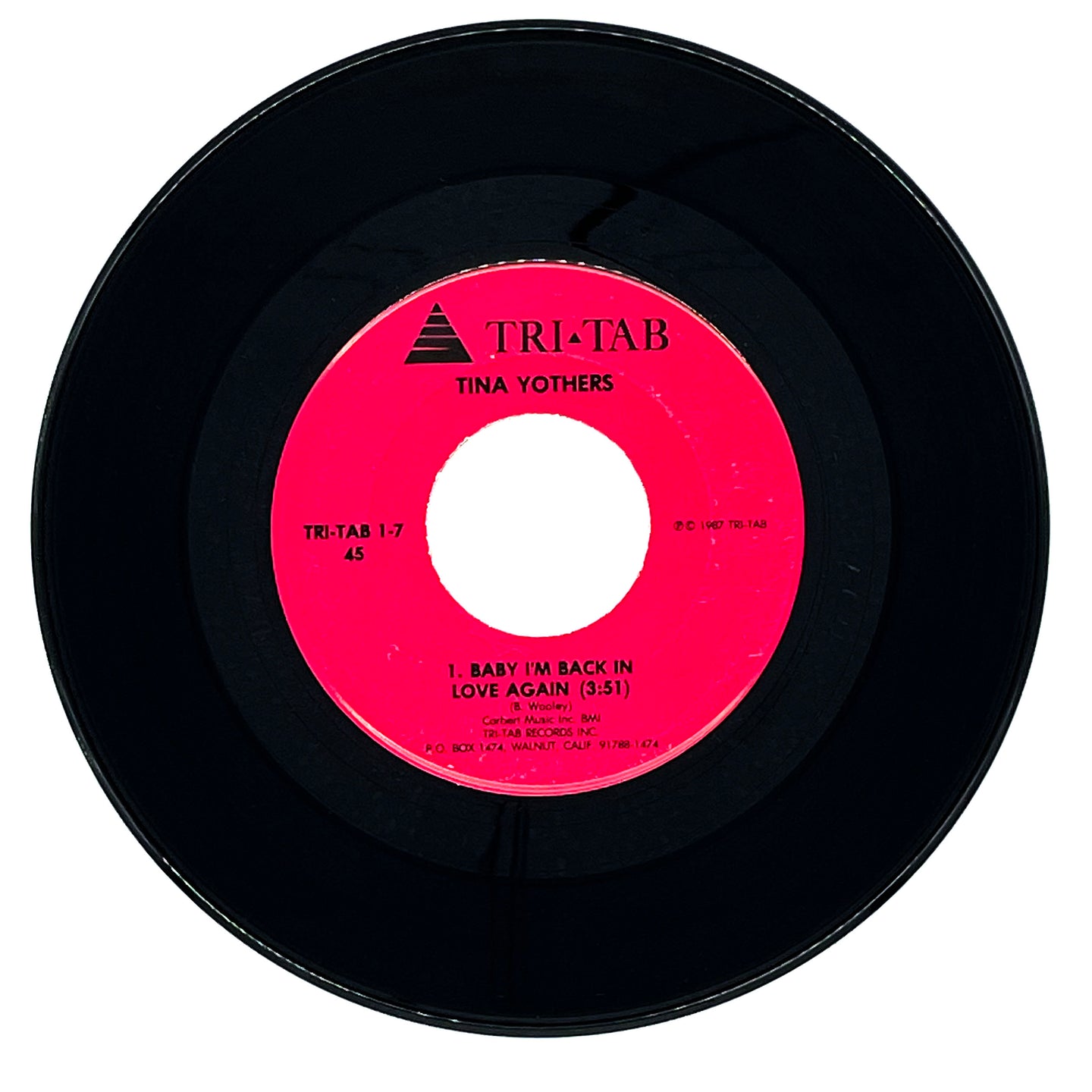 Tina Yothers : BABY I'M BACK IN LOVE AGAIN