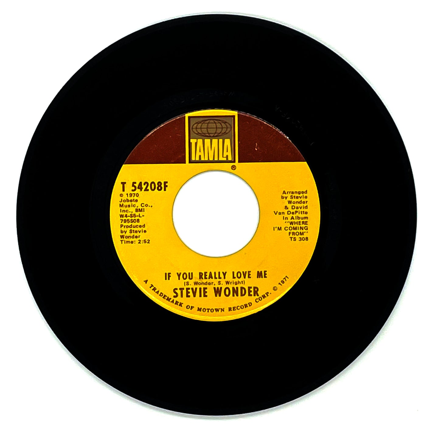 Stevie Wonder : IF YOU REALLY LOVE ME/ THINK OF ME AS YOUR SOLDIER