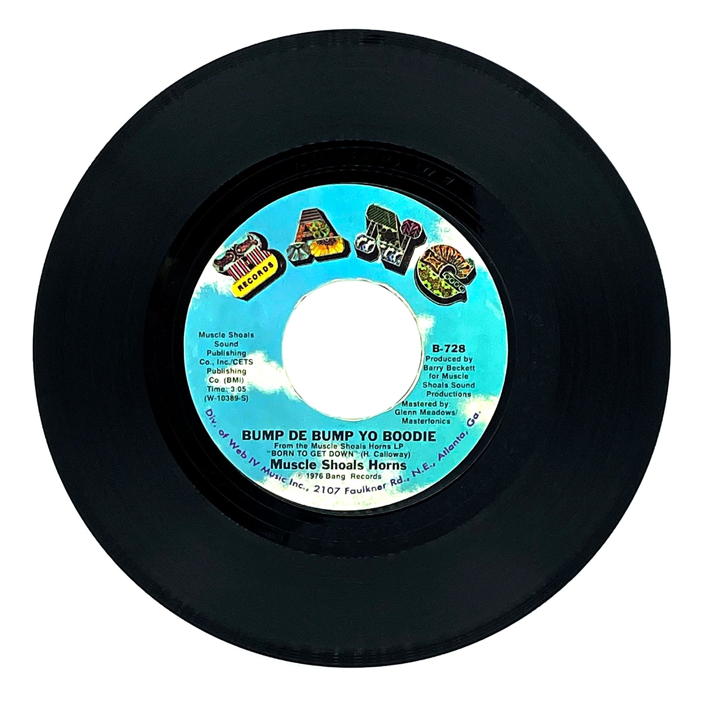 Muscle Shoals Horns : BUMP DE BUMP YO BOODIE/ WHERE I'M COMING FROM