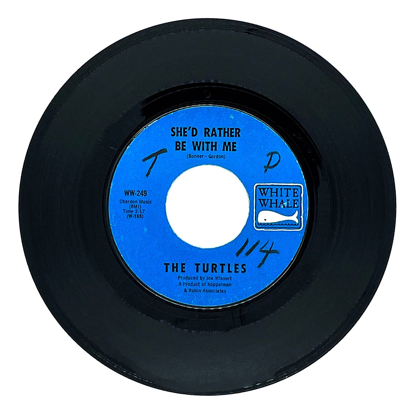 Turtles, The : SHE'D RATHER BE WITH ME/ THE WALKING SONG