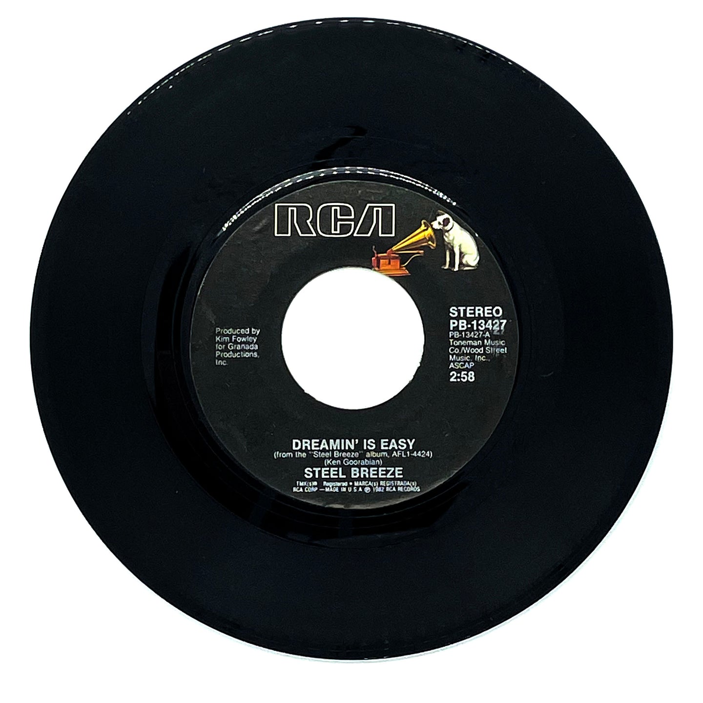 Steel Breeze : DREAMIN' IS EASY/ STREET TALKIN'