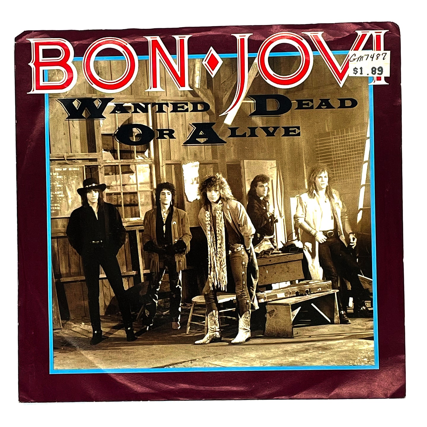 Bon Jovi : WANTED DEAD OR ALIVE/ I'D DIE FOR YOU