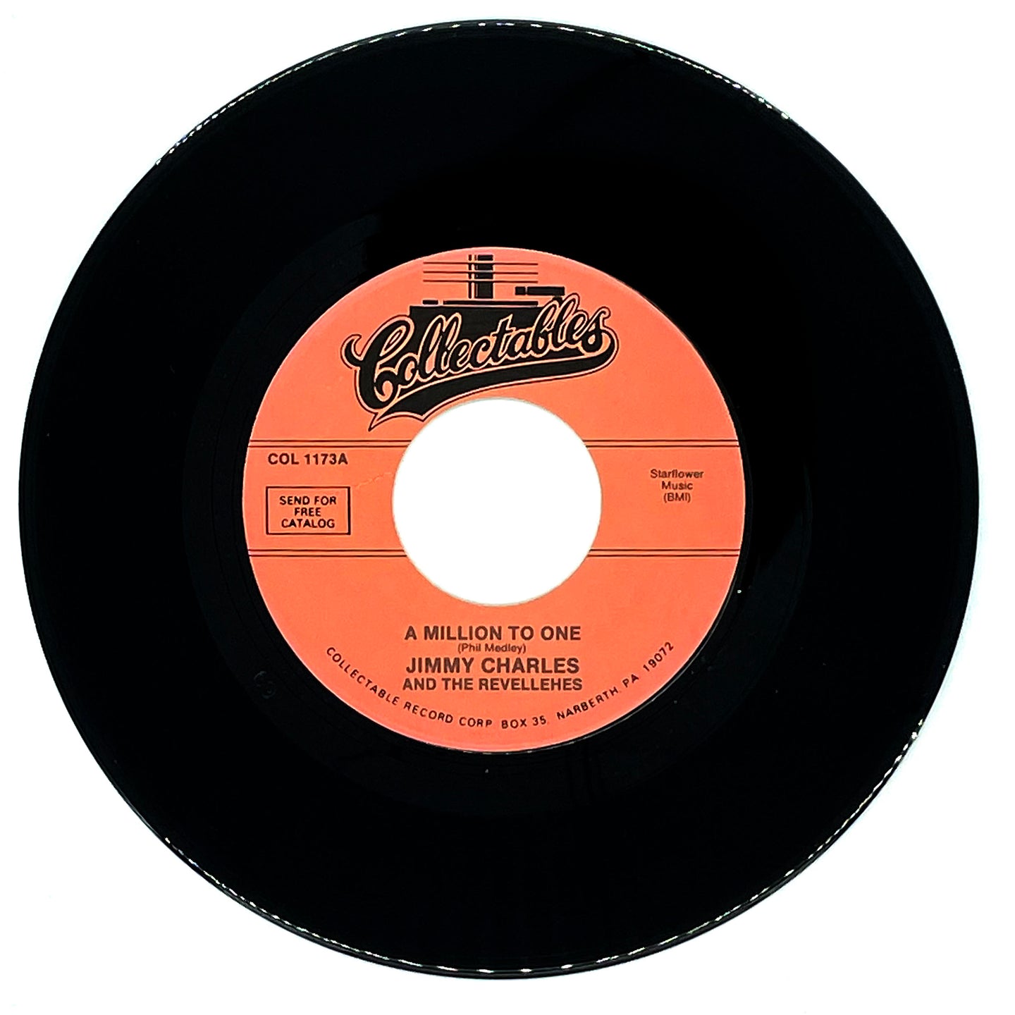 Jimmy Charles + The Revellettes : A MILLION TO ONE/ HOP SCOTCH HOP