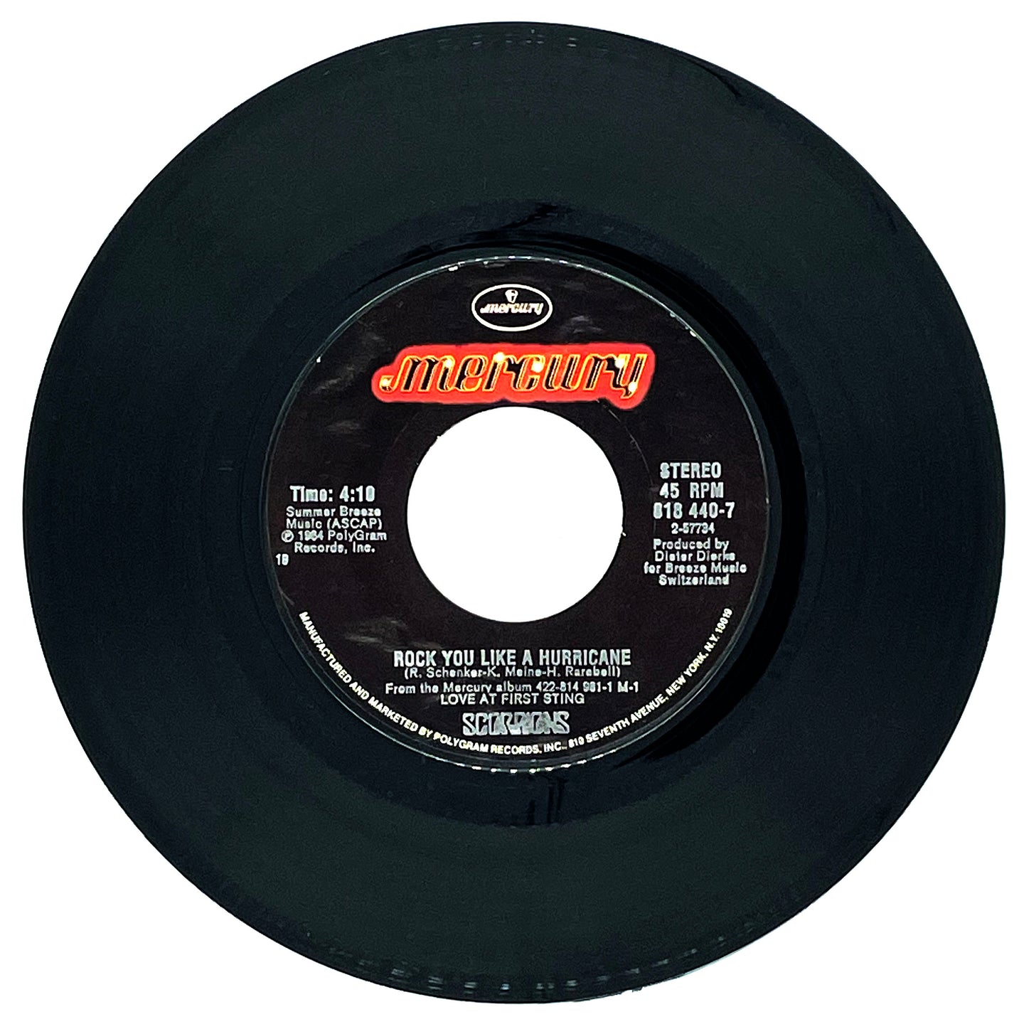 Scorpions : ROCK YOU LIKE A HURRICANE/ COMING HOME