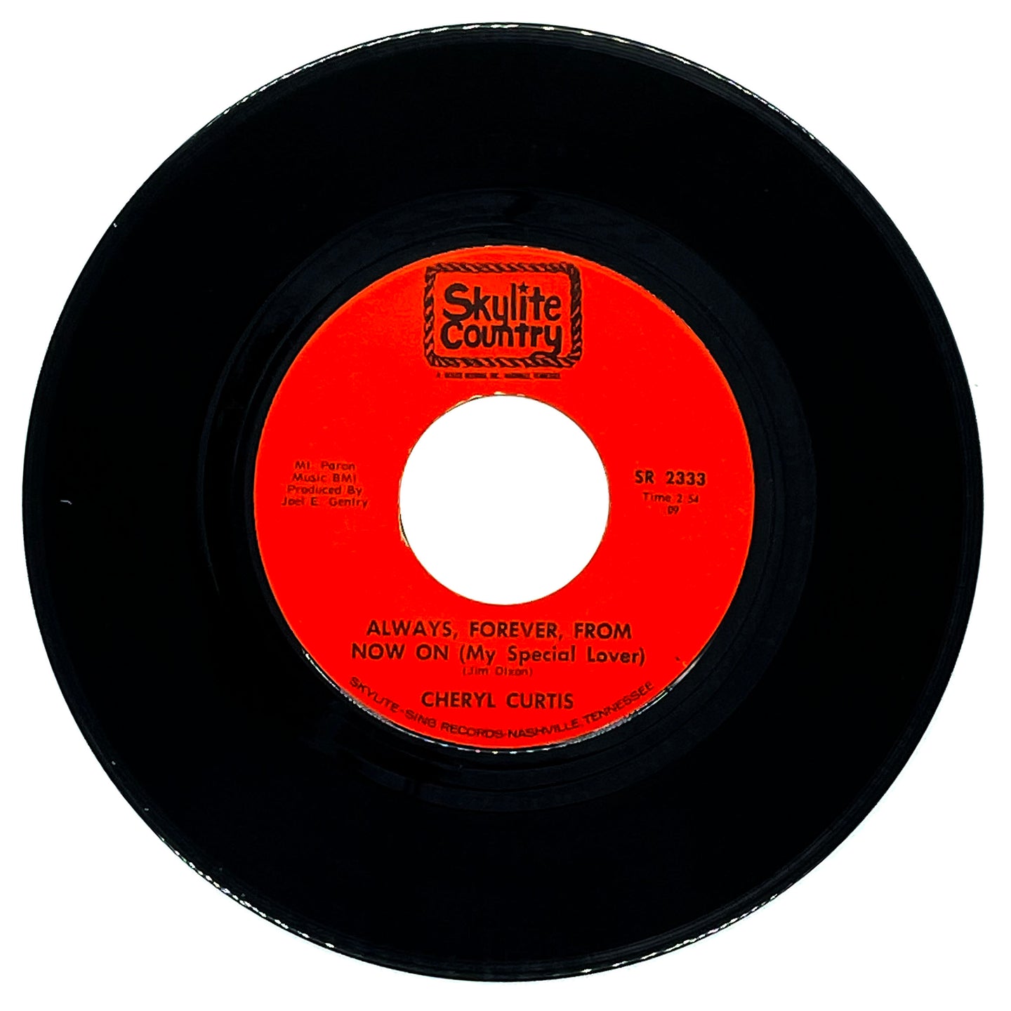 Cheryl Curtis : ALWAYS, FOREVER, FROM NOW ON (MY SPECIAL LOVER)/ YOU'RE NOT MY KINDA MAN