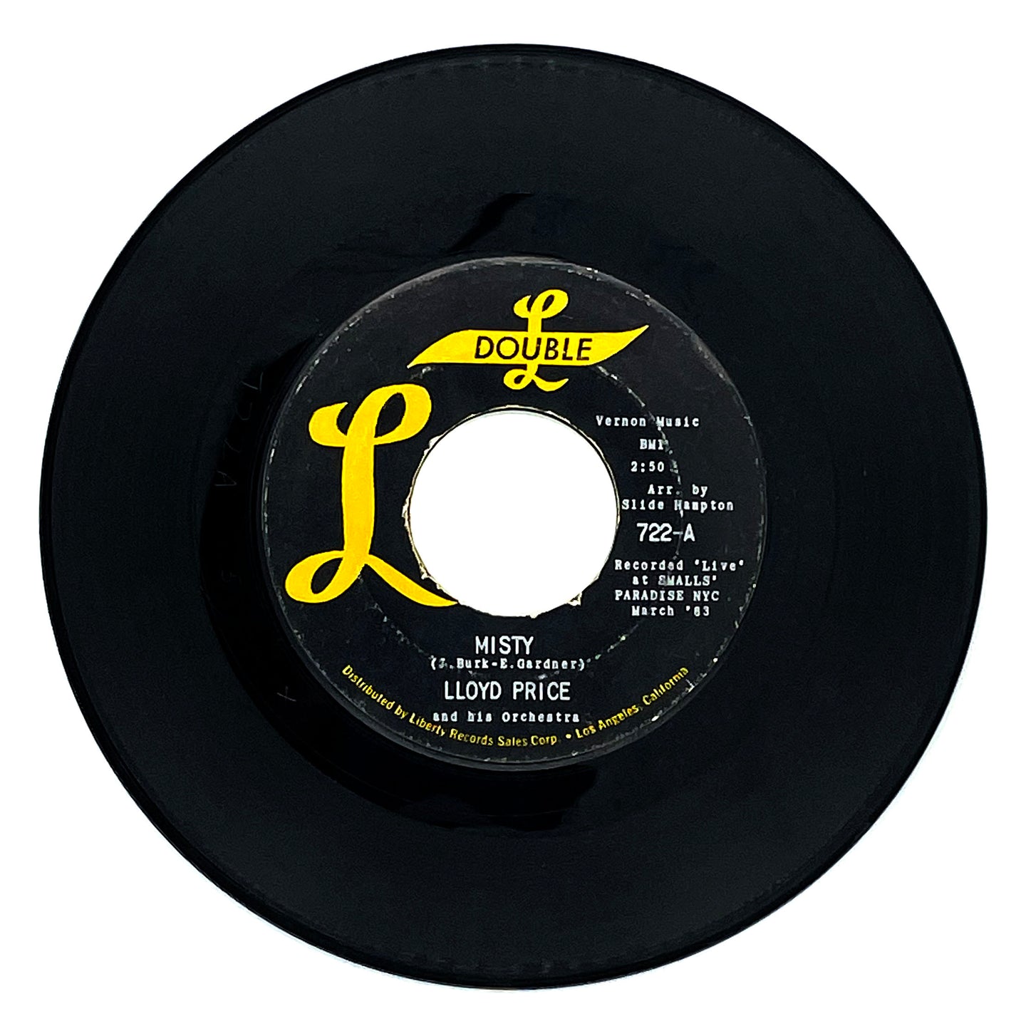 Lloyd Price : MISTY/ CRY ON
