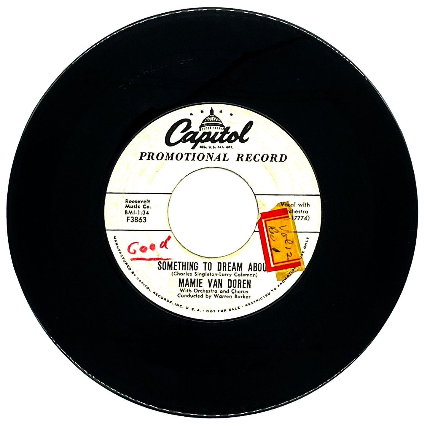 Mamie Van Doren : SOMETHING TO DREAM ABOUT/ I FELL IN LOVE