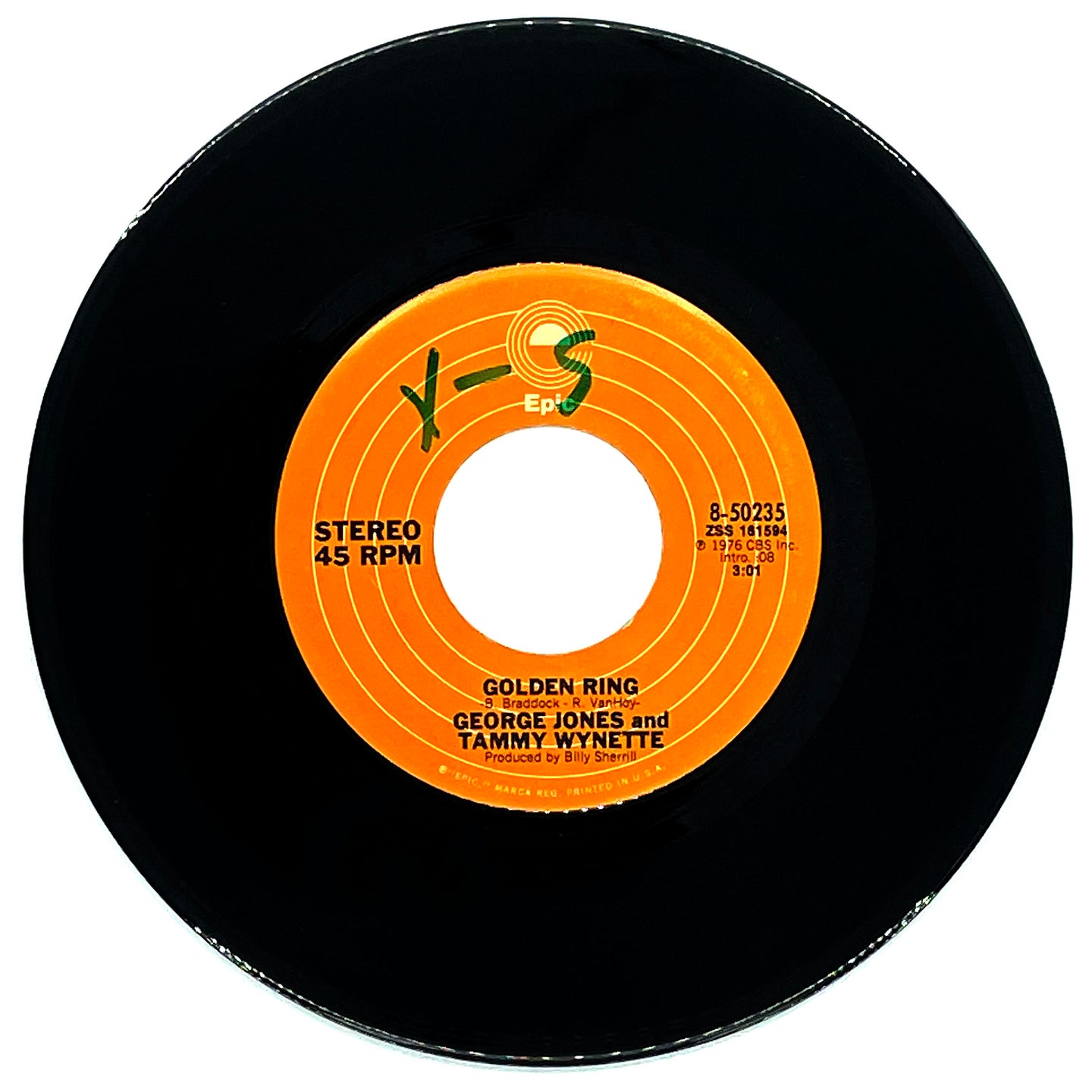 George Jones And Tammy Wynette : GOLDEN RING/ WE'RE PUTTING IT BACK TOGETHER