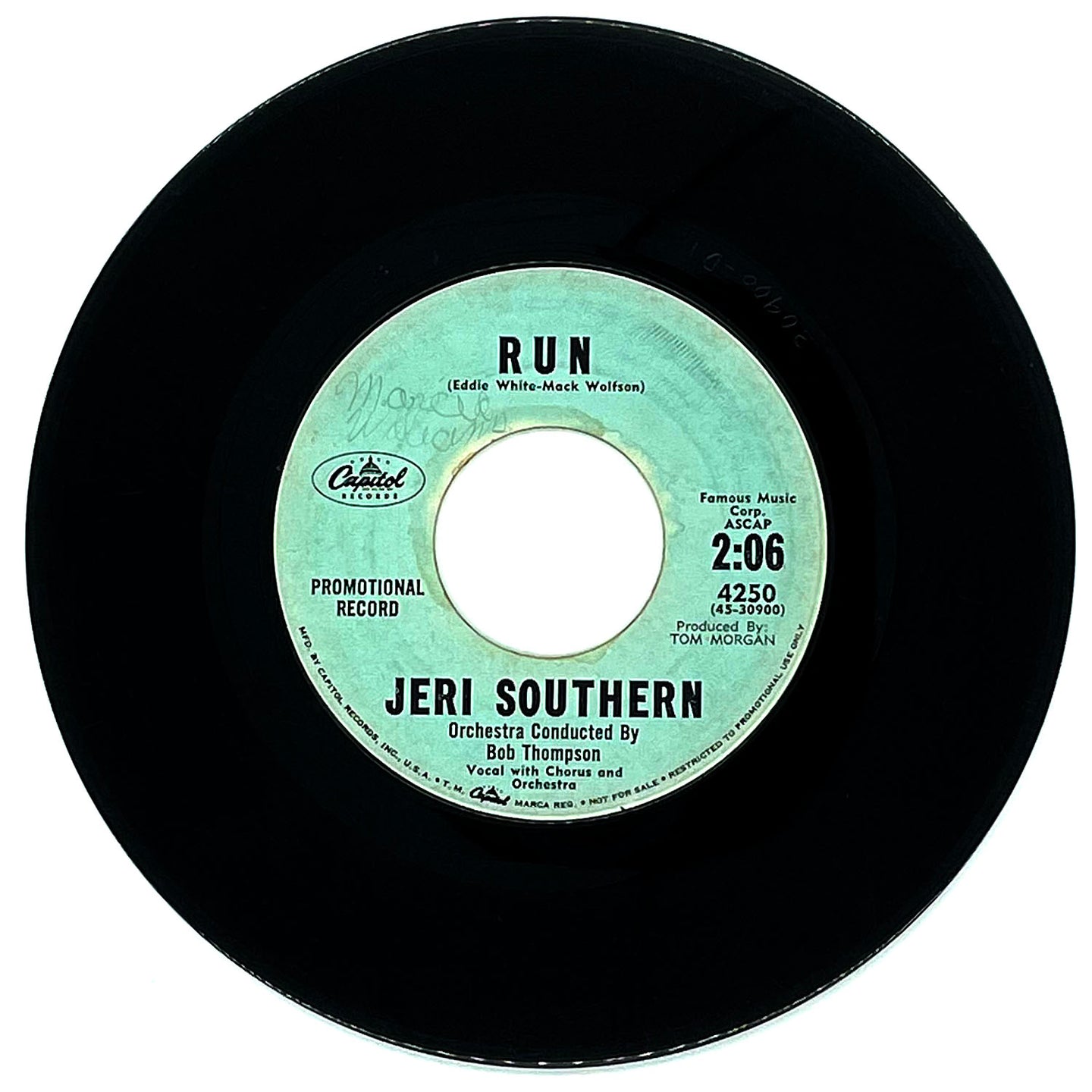Jeri Southern : RUN/ DON'T LOOK AT ME THAT WAY