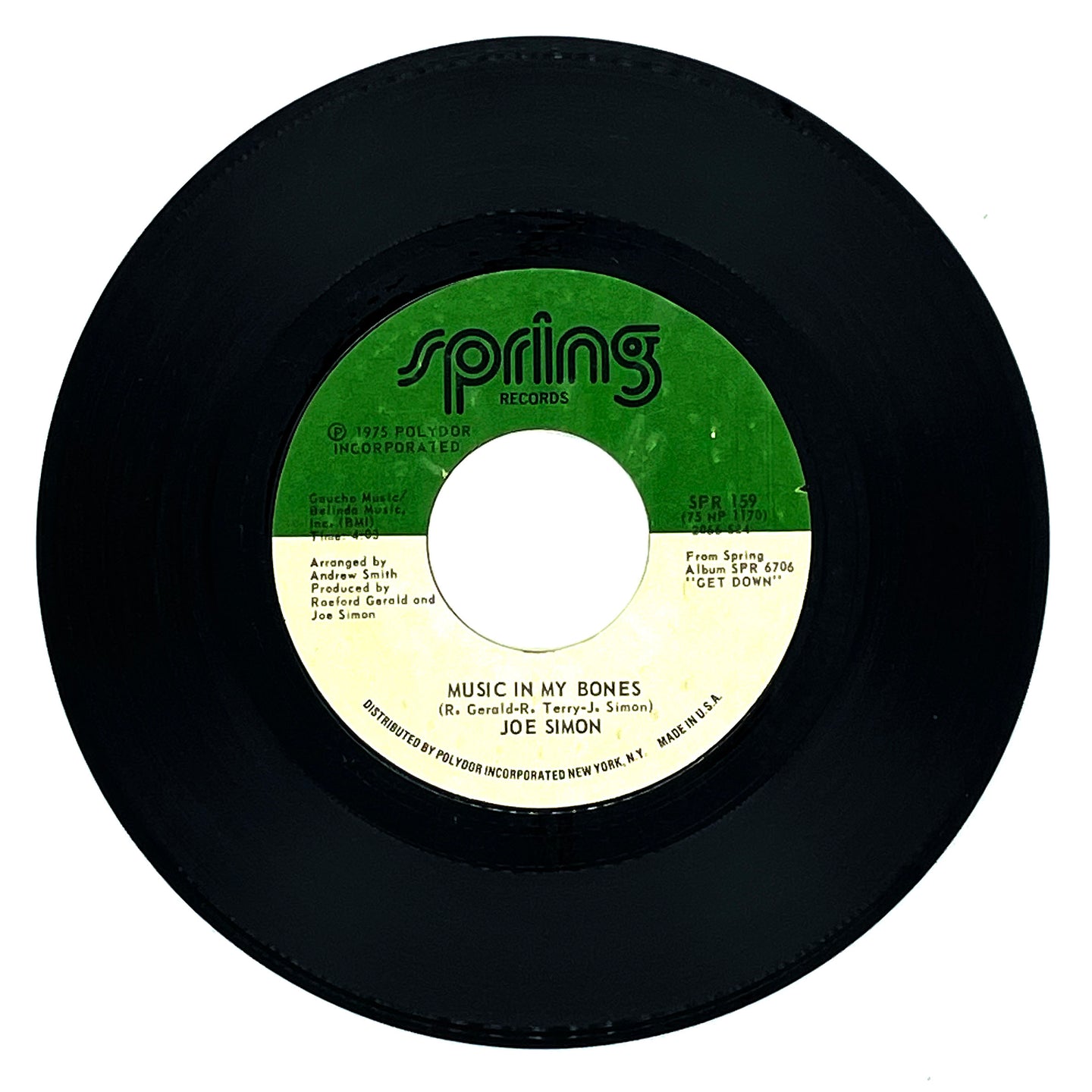 Joe Simon : MUSIC IN MY BONES/ FIRE BURNING