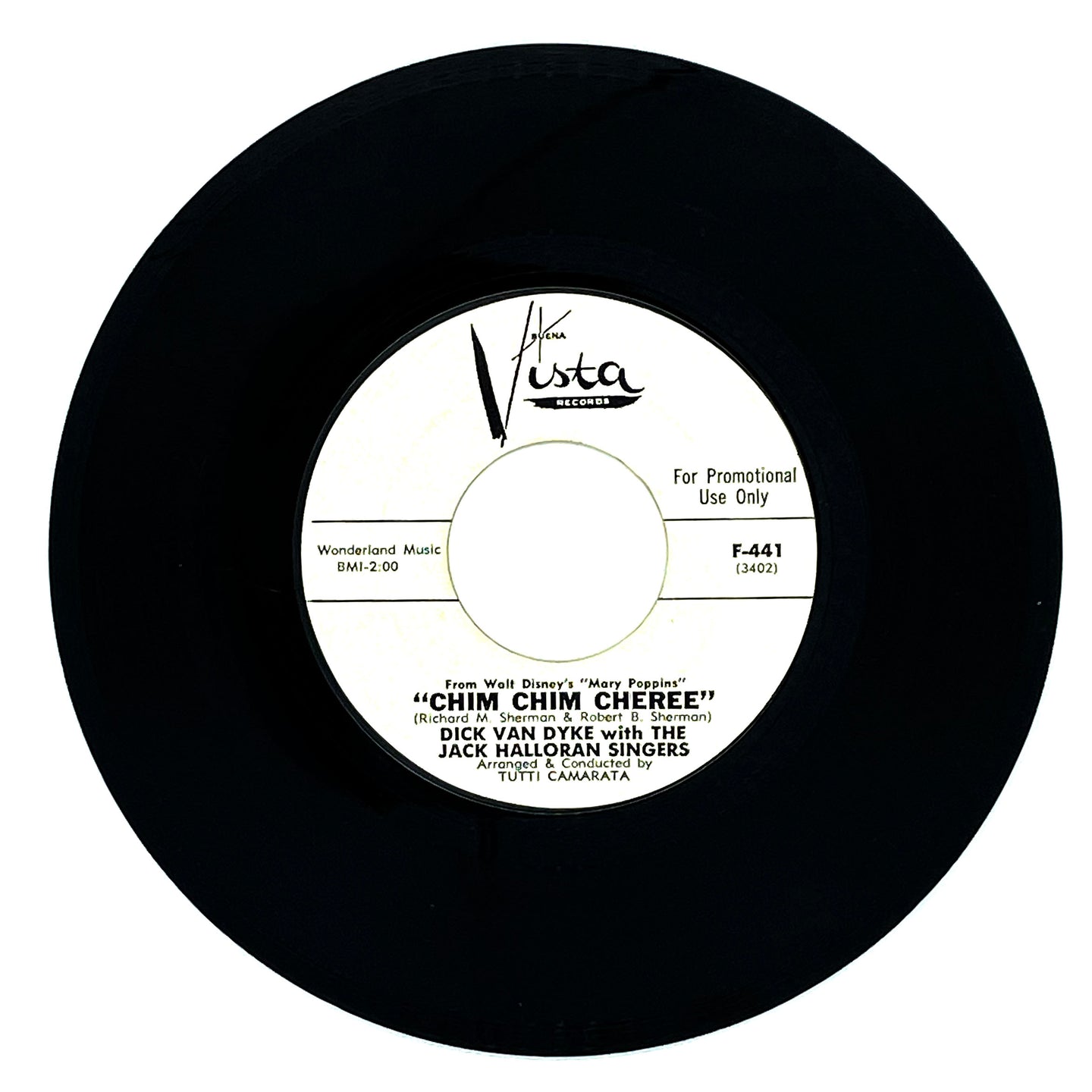 Dick van Dyke with The Jack Halloran Singers : CHIM CHIM CHEREE/ STEP IN TIME