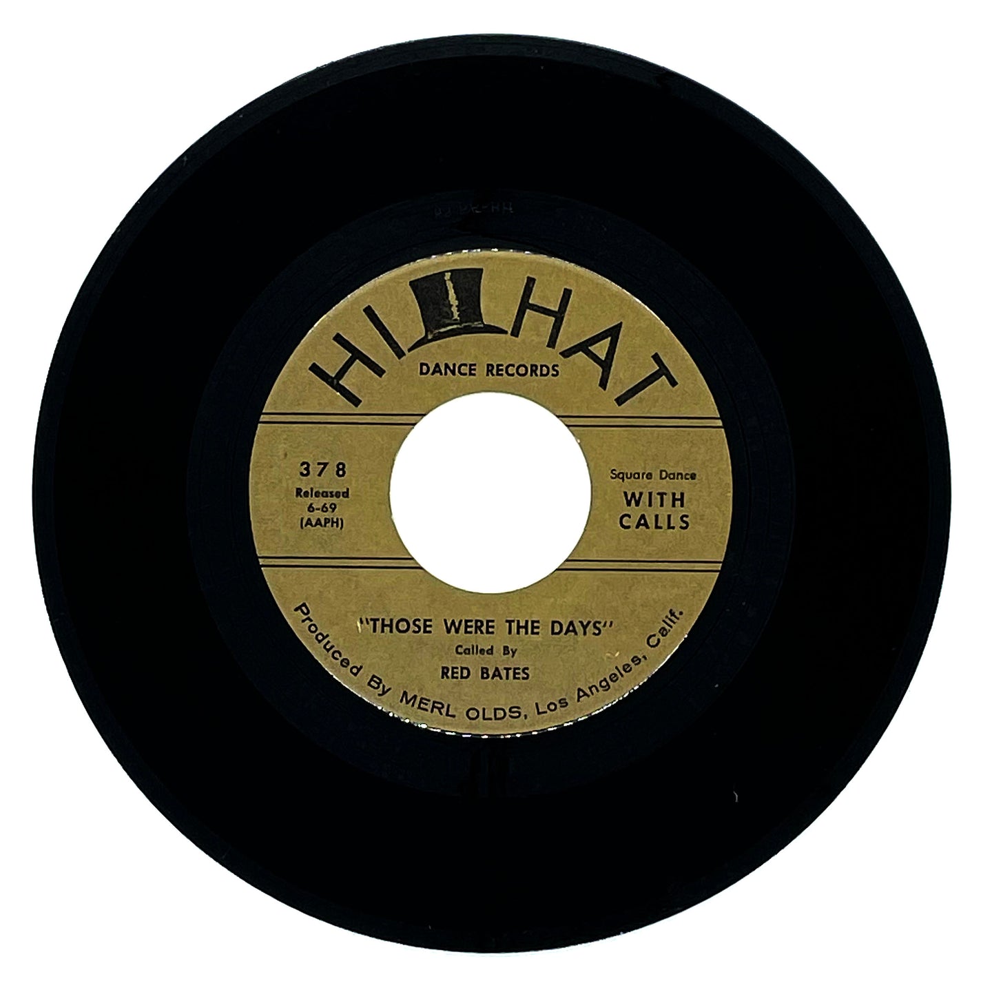 Red Bates : THOSE WERE THE DAYS/ Dick Carry : THOSE WERE THE DAYS (INSTRUMENTAL)