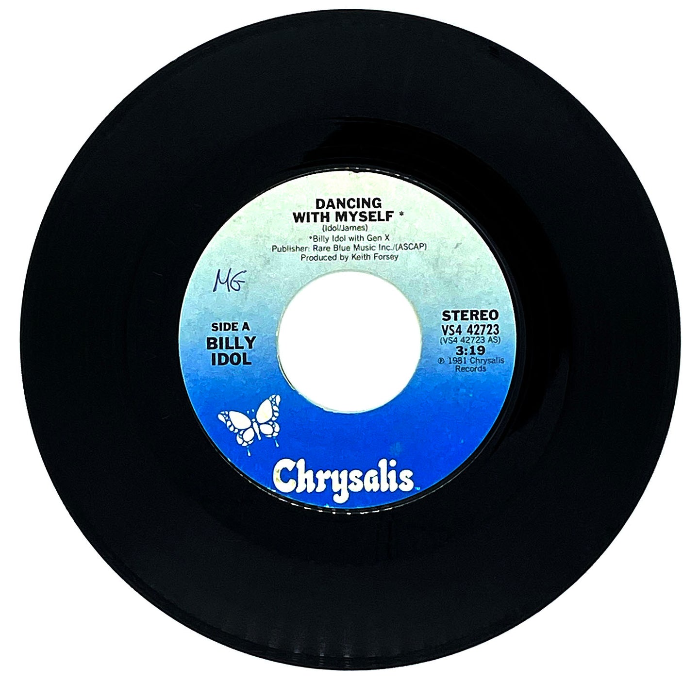 Billy Idol with Generation X : DANCING WITH MYSELF/ LOVE CALLING (RUB A DUB DUB MIX)