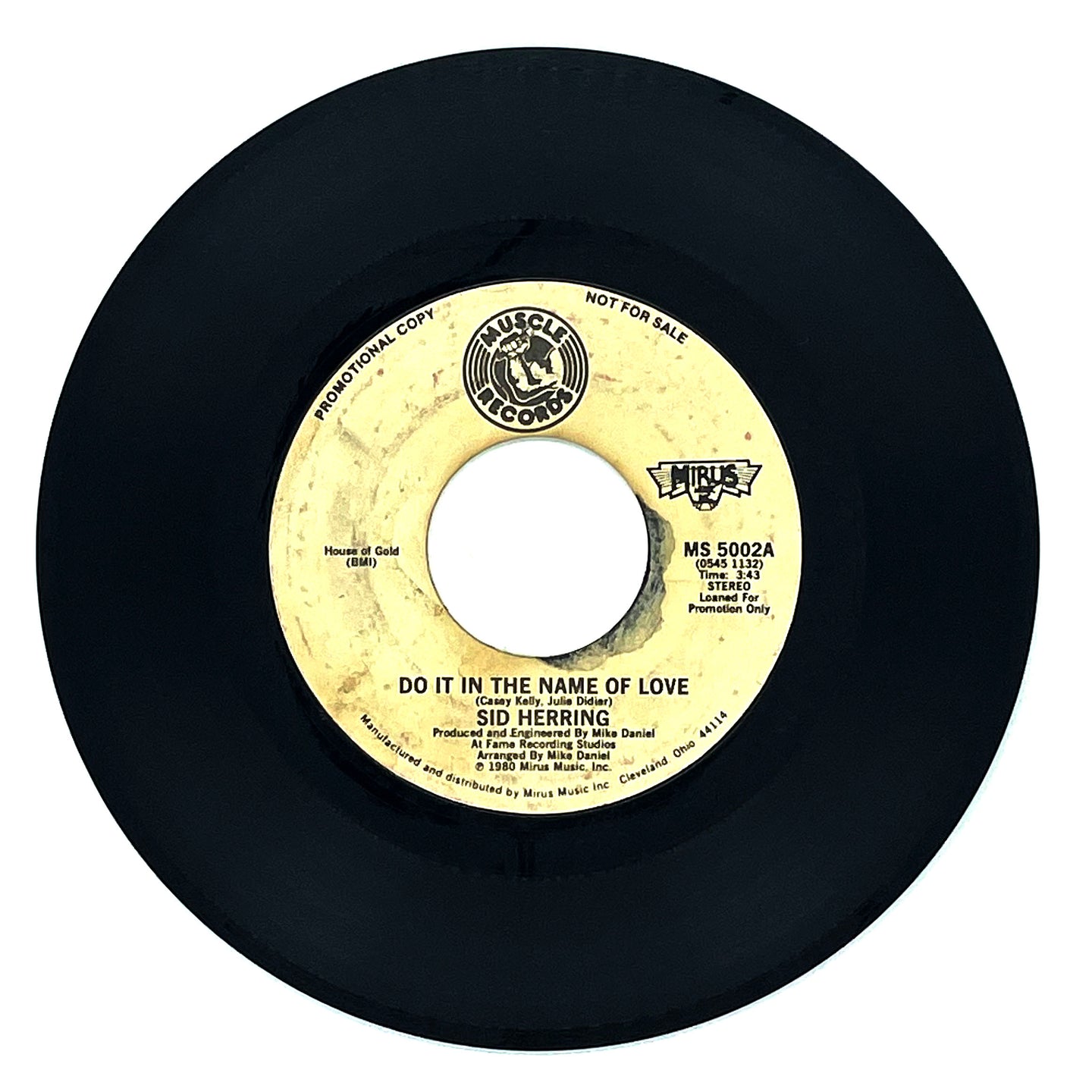 Sid Herring : DO IT IN THE NAME OF LOVE/ FEELIN IN LOVE