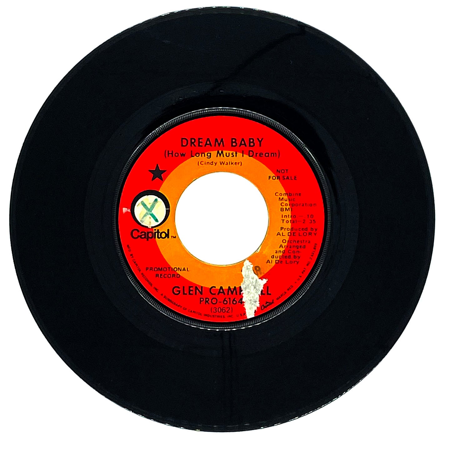 Glen Campbell : DREAM BABY (HOW LONG MUST I DREAM)/ HERE AND NOW