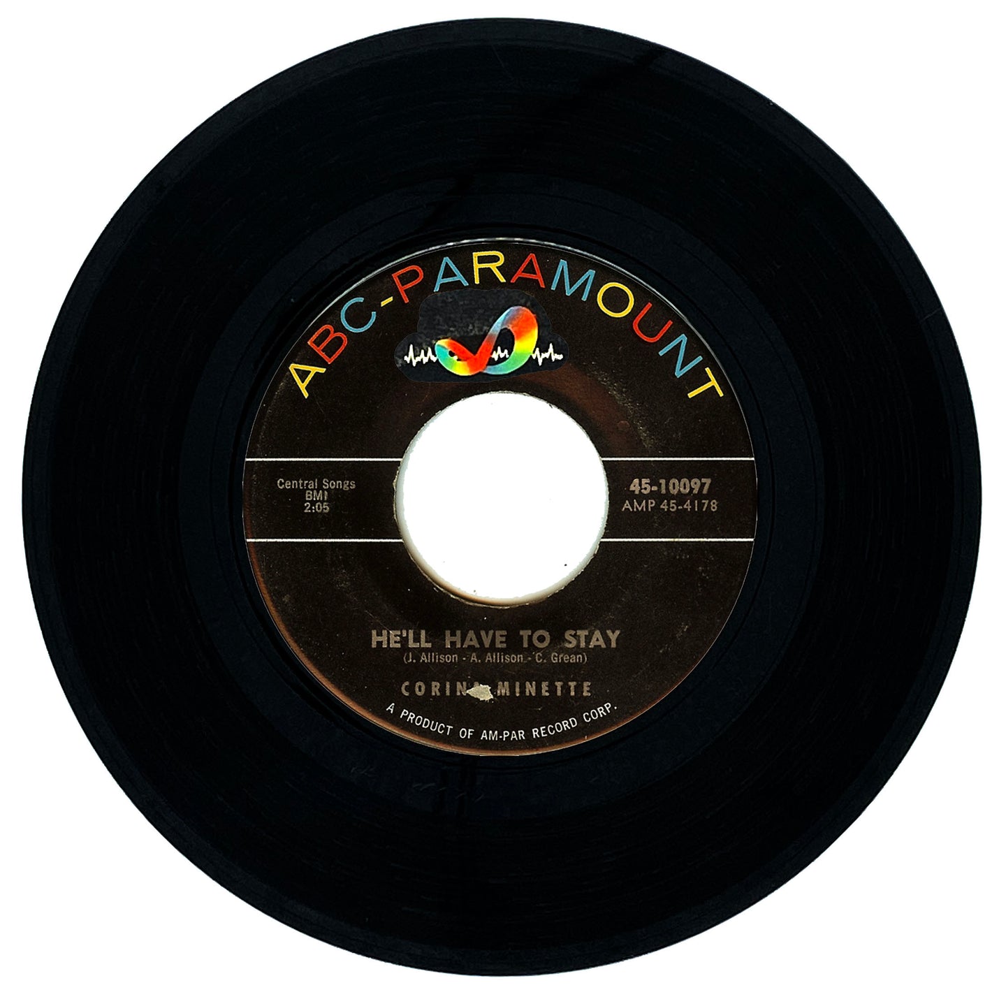 Corinna Minette : HE'LL HAVE TO STAY/ Tommy Thomas : YOUNG AT CHA CHA CHA