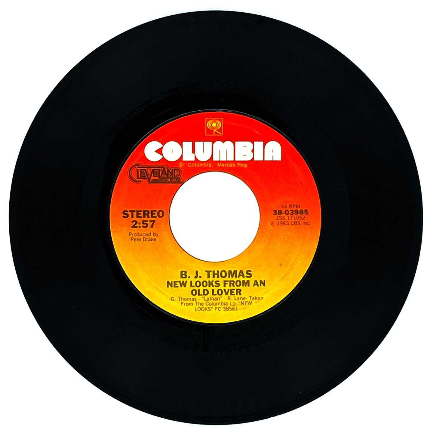 B. J. Thomas : NEW LOOKS FROM AN OLD LOVER/ YOU KEEP THE MAN IN ME HAPPY