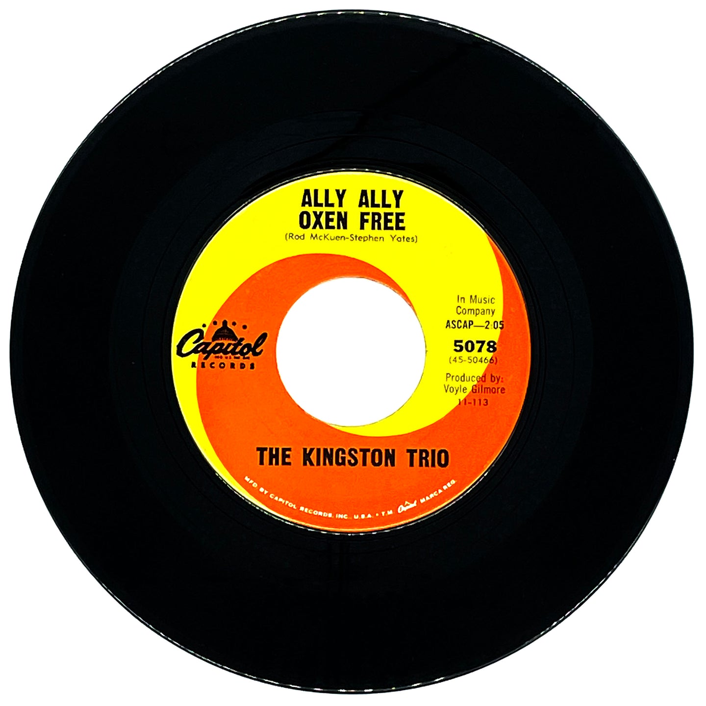 Kingston Trio, The : ALLY ALLY OXEN FREE/ MARCELLE VAHINE