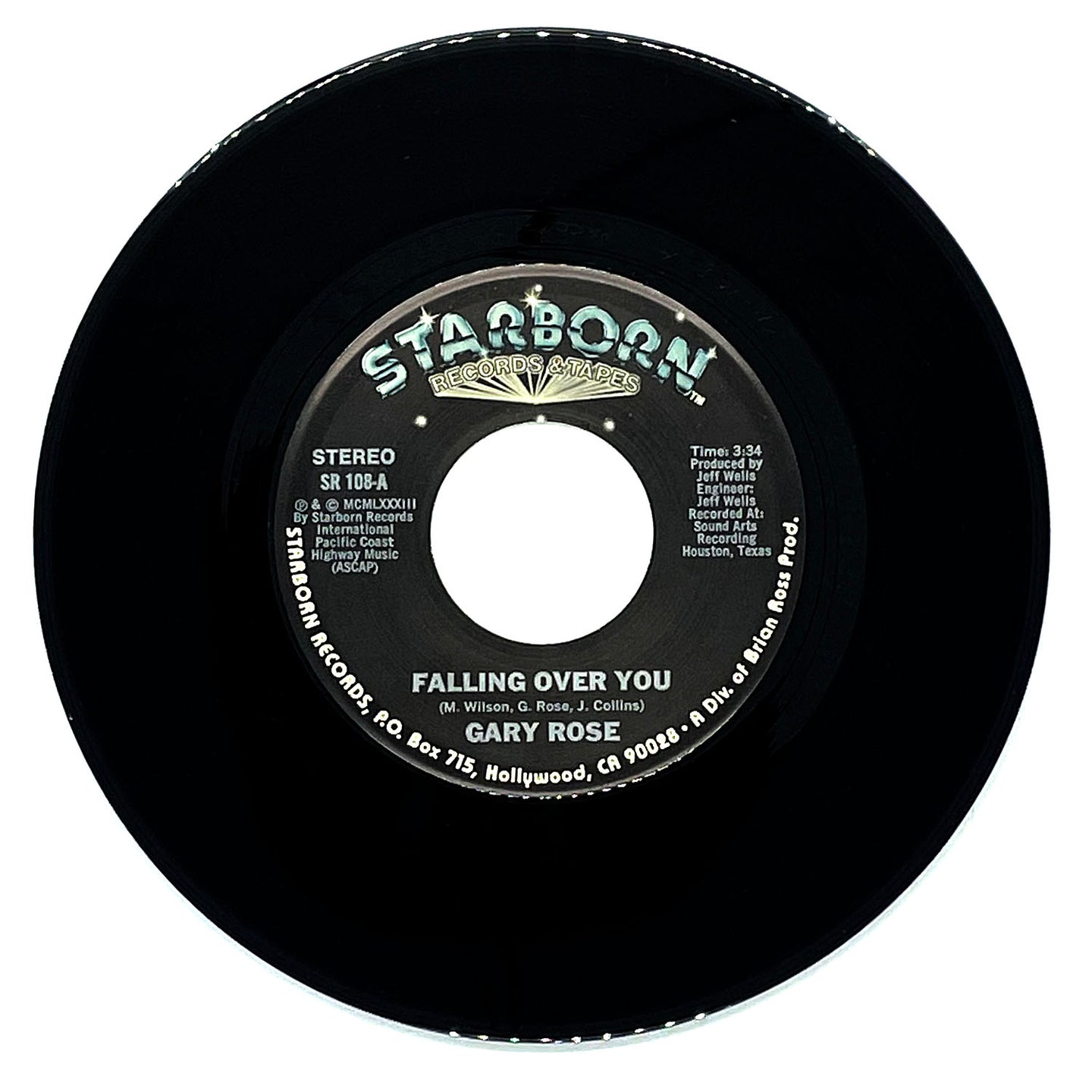 Gary Rose : FALLING OVER YOU/ YOU ALWAYS MAKE ME FEEL THIS WAY