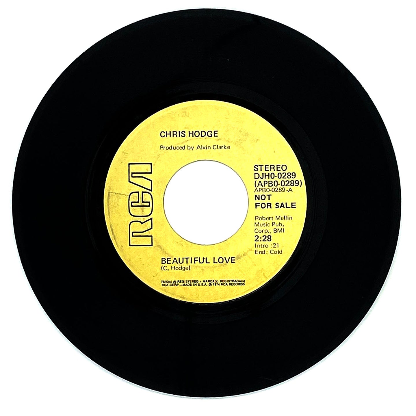 Chris Hodge : BEAUTIFUL LOVE/ BEAUTIFUL LOVE