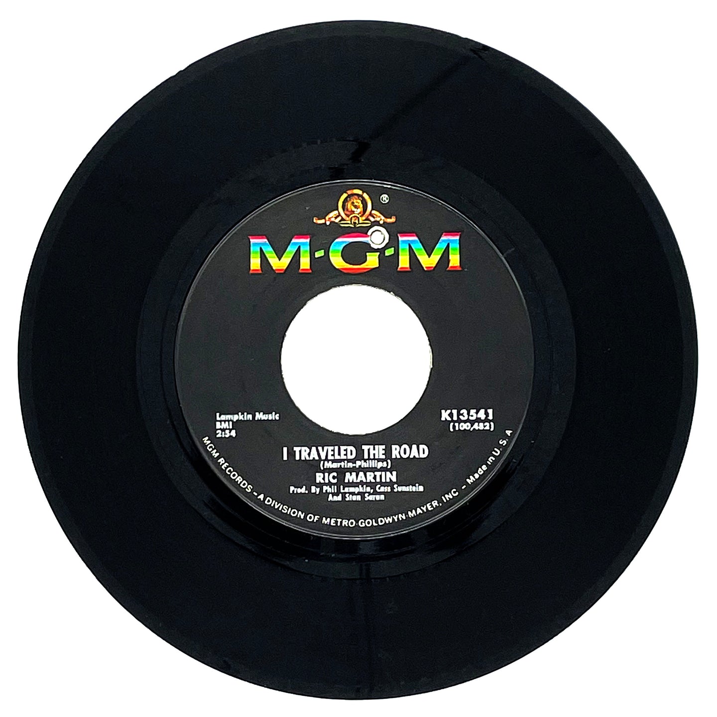 Ric Martin : I TRAVELED THE ROAD/ ONE OF A KIND
