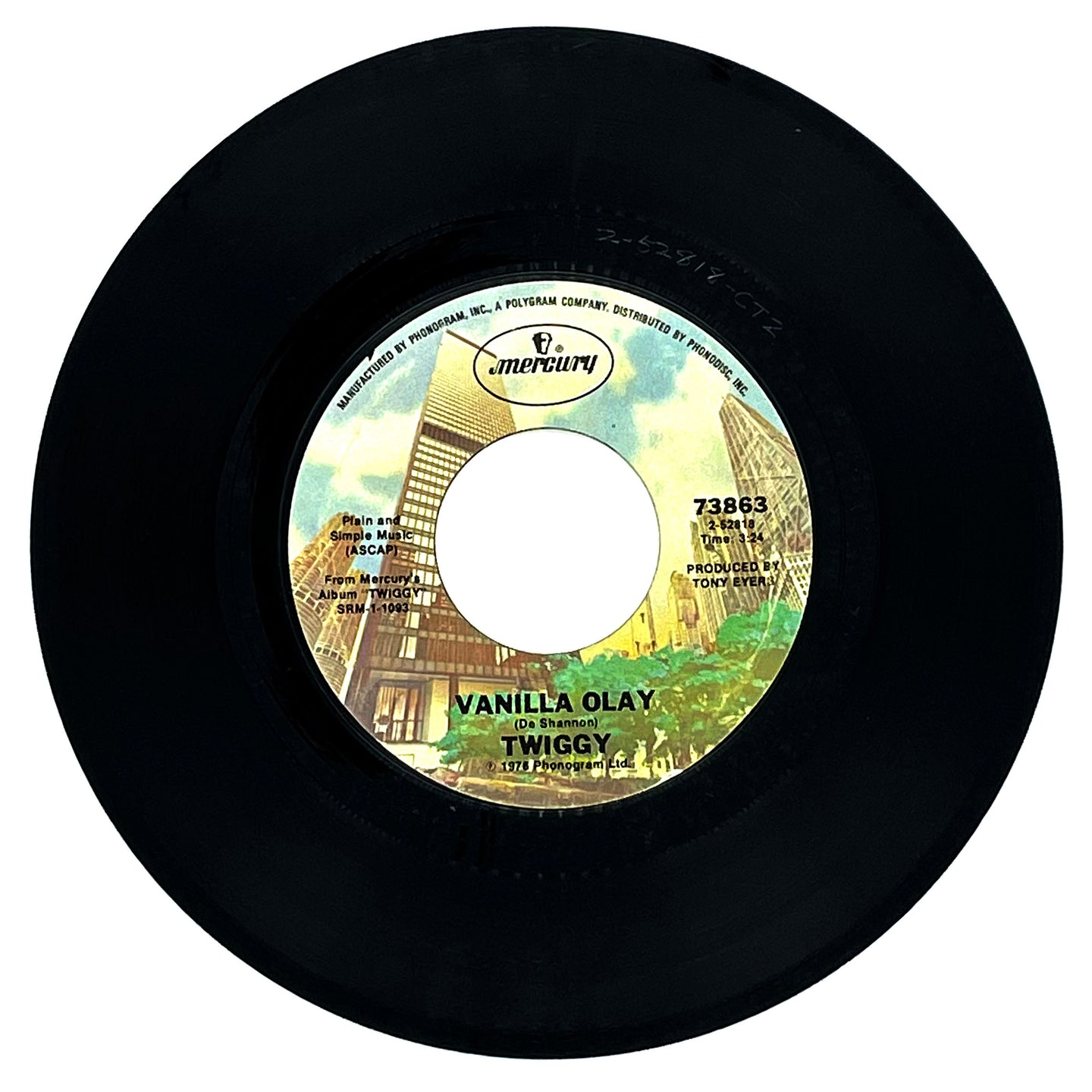 Twiggy : VANILLA OLAY/ RAIN ON THE ROOF